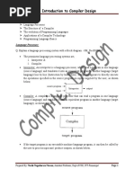 Introduction To Compiler Design