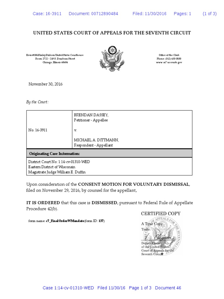 United States Court of Appeals For The Seventh Circuit | PDF | Law