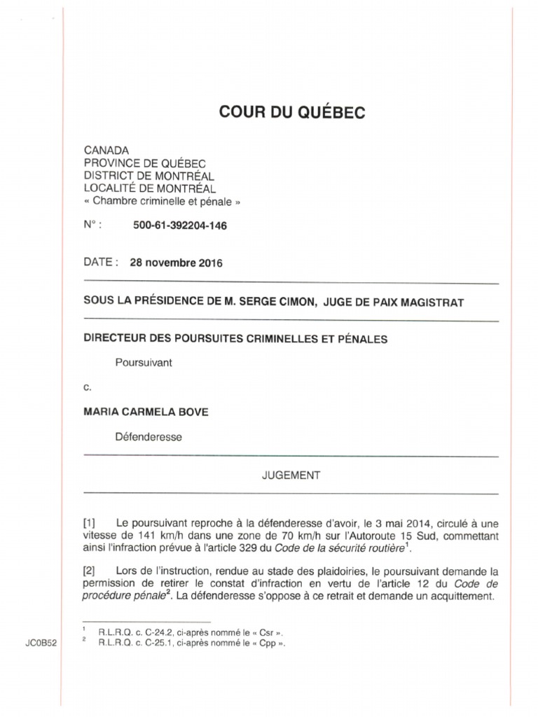 Photo Radar Judgment | PDF