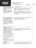 Measuring Height Lesson Plan