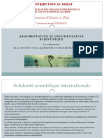 Contribution Au Debat Gaz de Schiste en Algerie Doc No Fracking France