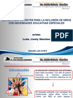 ESTRATEGIAS DOCENTES PARA LA INCLUSIÓN DE NIÑOS  CON NECESIDADES EDUCATIVAS ESPECIALES