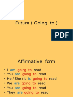 Future ( Going to )