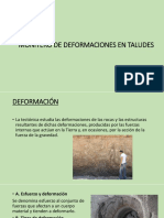 Monitoreo de Deformaciones en Taludes