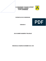 Portafolio de Evidencias Ciencias 1 Bloque II