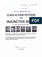 Classaction Petition: Injunctive Relief