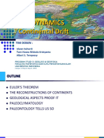 Geodynamics Continental Drift Edited