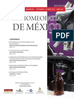 La Homeopatía de México, no. 704 (septiembre-octubre de 2016)