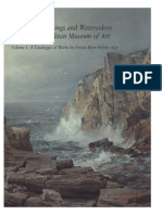 American Drawings and Watercolors in The Metropolitan Museum of Art Vol 1 A Catalogue of Works by