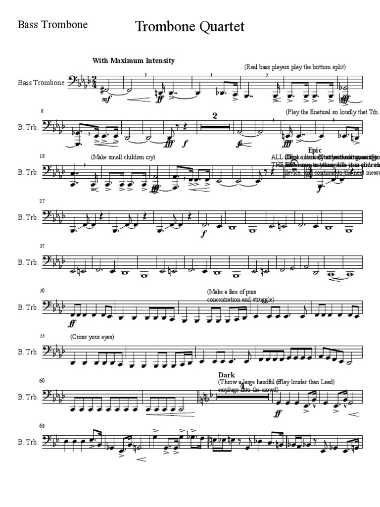 Trombone Quartet PDF