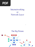 Internetworking or Network Layer