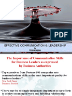 Effective Communication & Leadership