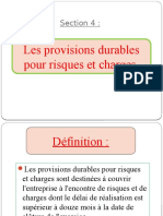 Provision Durable Sur Risques Et Charges