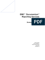 EMC Documentum Reporting Services: Development Guide