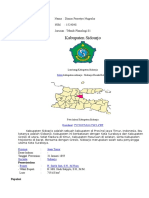 Identifikasi Kabupaten Sidoarjo