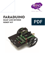 Faraduino: Bump and Reverse Robot Kit