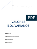 IUNE Valore Bolivarianos