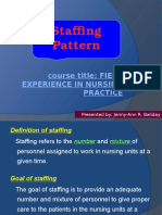 Staffing Pattern