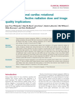 CT Rotation Angio Dose