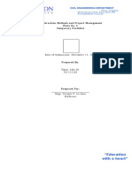 Construction Methods and Project Management Plate No. 3 Temporary Facilities