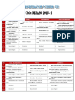 Temario Mate y Ciencias 2015-1 Repaso