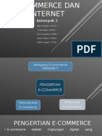 E-COMMERCE DAN INTERNET