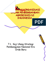 1 Peranan Organisasi DLM Agribisnis Di Indonesia Ada Peran Kuat Koperasi