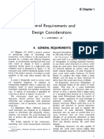 General Requirements Design Considerations: Chapter I