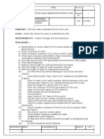 12-SOP For Cable Terminations