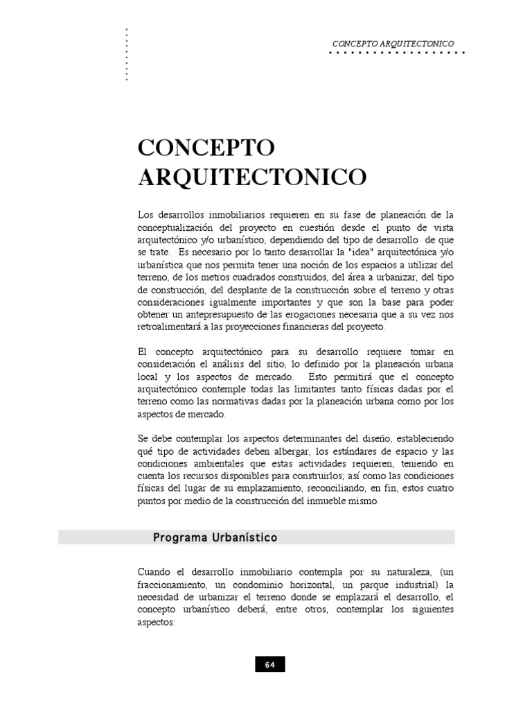 La Conceptualización Del Proyecto de Arquitectura | PDF | Diseño ...