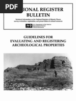 Download National Register Bulletin 36Archaeological Properties by Mark SN3328635 doc pdf