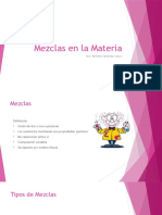 Mezclas en La Materia: Sra. Anlinés Sánchez Otero