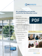 Air Conditioning and Climate Control for the Education Sector