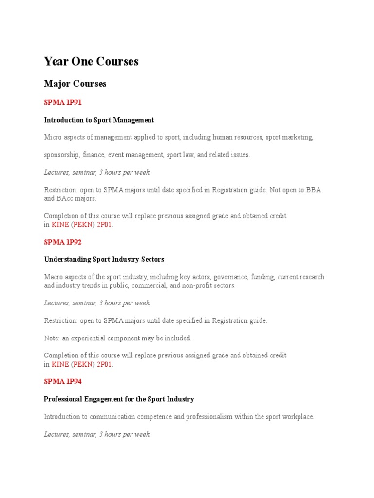 Brock Courses PDF Astronomy Physical Sciences