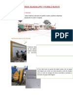 Visita a Obras Guadalupe y Pueblo Nuevo Instalaciones Eléctricas 
