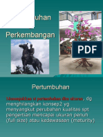 Pertumbuhan & Perkembangan