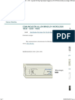 Comunicación Allen Bradley Micrologix 1000 - 1200 - 1500 Aprende PLC