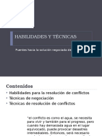 Habilidades y Técnicas