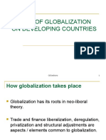 Impact of Globalization on Developing Nations