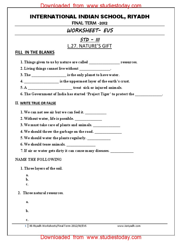 cbse-class-3-evs-practice-worksheets-73-revision-soil-blood