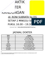 Buka Praktik Dokter Kandungan