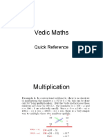 Vedic Maths Quick Learn