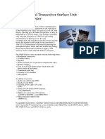 M-105 Digital Transceiver Surface Unit PDF