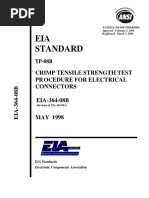 Wire Crimp Pull Test Standards | PDF | Technology & Engineering