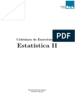 Coletânea de Exercícios - Est II - 2015-16