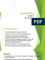5 Forecasting-Ch 3 (Stevenson) PDF