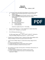 CH434 Assignment 1 2007