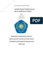 Analisis Model Pilihan Publik