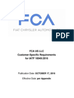 Fca Us LLC CSR - Iatf 16949 20161017a PDF