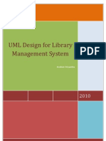 UML Design of The Library Management System
